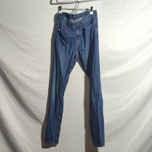 Old Navy Loose Fit Blue Jeans 34x38 Tall Good Condition